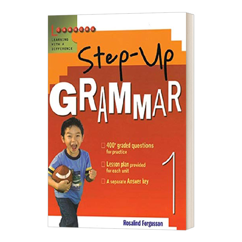 Step-Up Grammar 1 英文原版  学乐英语语法进阶 儿童英语辅导练习 Scholastic 进口英语原版书籍 Rosalind Fergusson