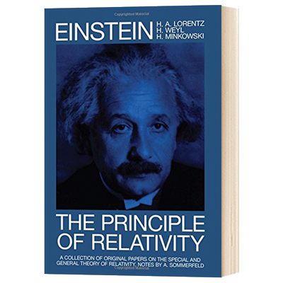 英文原版 The Principle of Relativity 相对论原理 物理学 爱因斯坦 Albert Einstein 英文版进口原版英语书籍