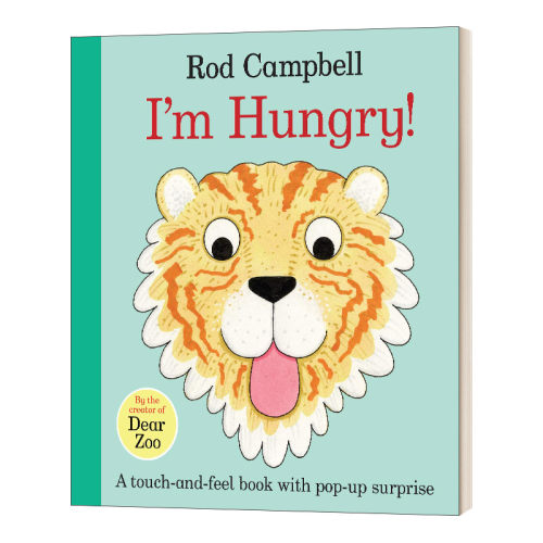 I'm Hungry! 我饿了 纸板书 Dear Zoo作者Rod Campbell进口原版英文书籍