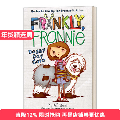 英文原版 Frankly Frannie Doggy Day Care 坦率点 弗兰妮2 英文版 进口英语原版书籍