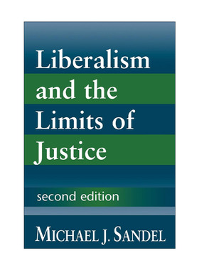 英文原版 Liberalism and the Limits of Justice 自由主义与正义的局限 迈克尔·J. 桑德尔 英文版 进口英语原版书籍