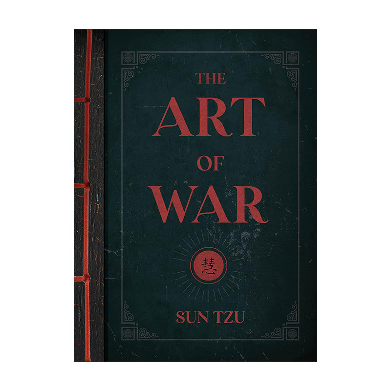 英文原版 The Art of War 孙子兵法 中英对照 硬皮精装收藏版 古文原文+汉学家翟林奈英文翻译 狂飙高启强同款 进口英语原版书籍