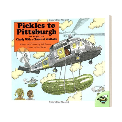 英文原版 Pickles to Pittsburgh 匹兹堡酱菜 英文版 进口原版英文书籍