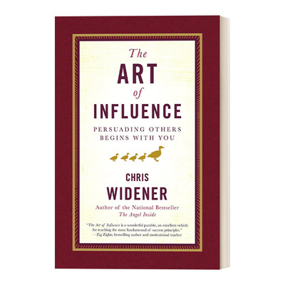 英文原版 The Art of Influence 影响力的艺术 说服他人从你开始 Chris Widener 精装 英文版 进口英语原版书籍