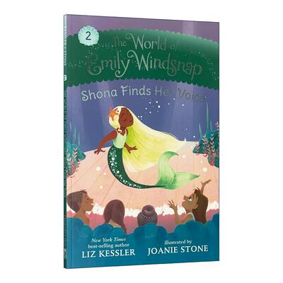 英文原版 The World of Emily Windsnap Shona Finds Her Voice 美人鱼埃米莉的世界系列 夏娜找到了她的声音 儿童绘本 英文版