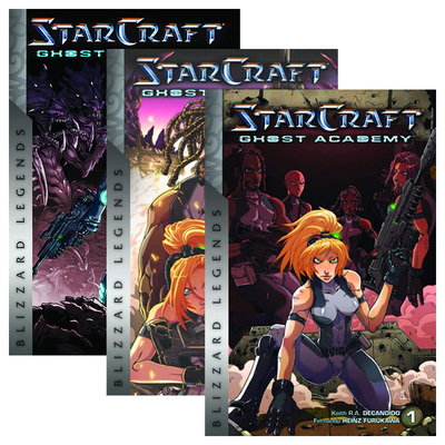 星际争霸幽灵学院3册暴雪传奇