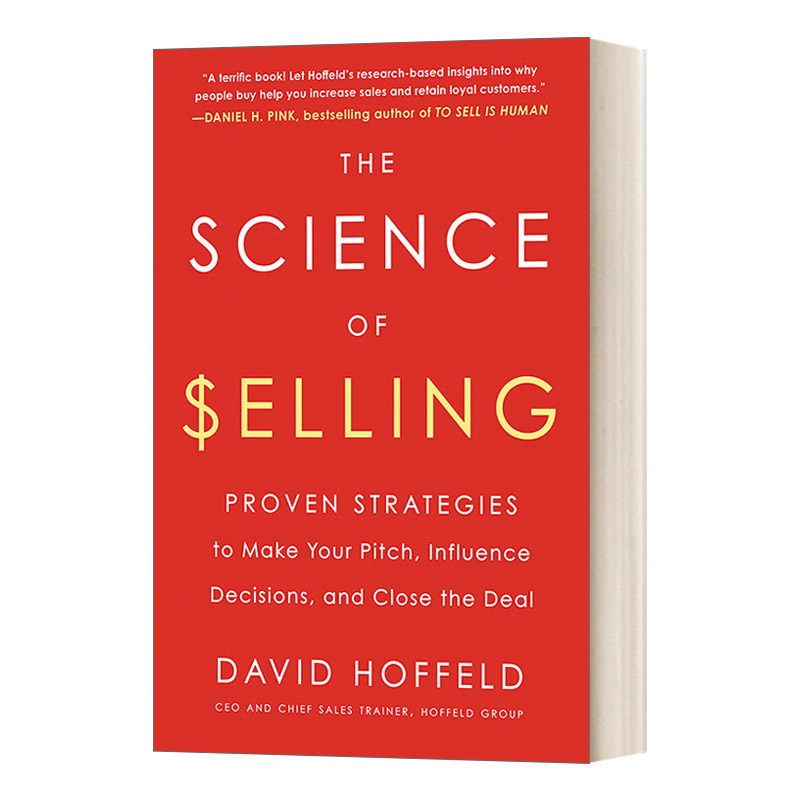 The Science of Selling 销售科学 销售指南 David Hoffeld进口原版英文书籍