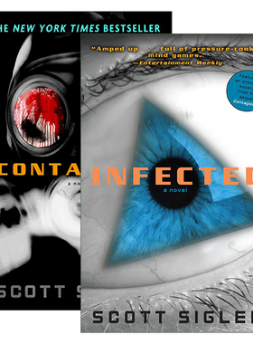 Infected 感染系列2册 科幻惊悚恐怖小说 Scott Sigler进口原版英文书籍