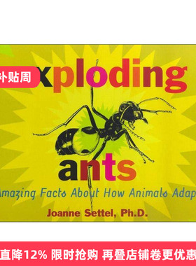 英文原版 Exploding Ants 蚂蚁 关于动物如何适应的惊人事实 精装科普 英文版 进口英语原版书籍