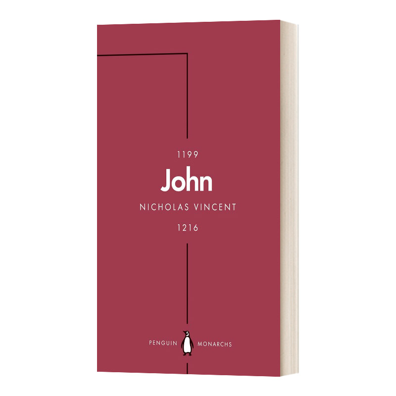 John (Penguin Monarchs)  英国君王史：约翰王 平装进口原版英文书籍