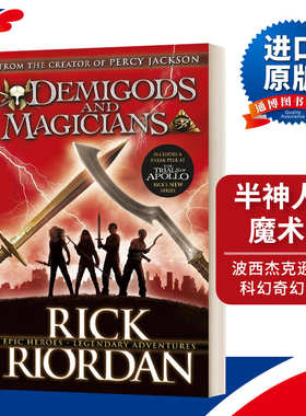 英文原版 Demigods and Magicians  波西杰克逊 半神人和魔术师 英文版 进口原版英文书籍