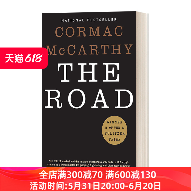 英文原版 The Road长路 Cormac McCarthy科马克·麦卡锡普利策奖得奖作 Oprah Book Club 57英文版进口英语原版书籍