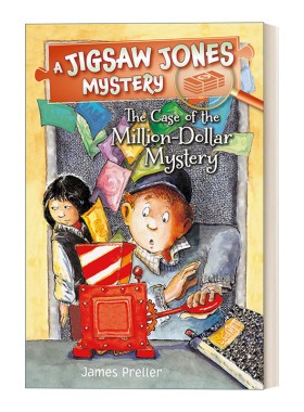 英文原版 Jigsaw Jones The Case of the Million-Dollar Mystery 小侦探琼斯系列 英文版 进口英语原版书籍