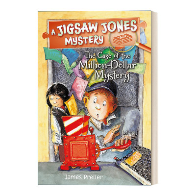 英文原版 Jigsaw Jones The Case of the Million-Dollar Mystery 小侦探琼斯系列 英文版 进口英语原版书籍