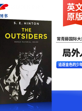 The Outsiders 追逐金色的少年 局外人 美版 蓝思750L进口原版英文书籍