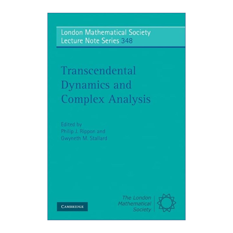 英文原版 Transcendental Dynamics and Complex Analysis 超越动力学与复分析 伦敦数学会讲义系列 英文版 进口英语原版书籍