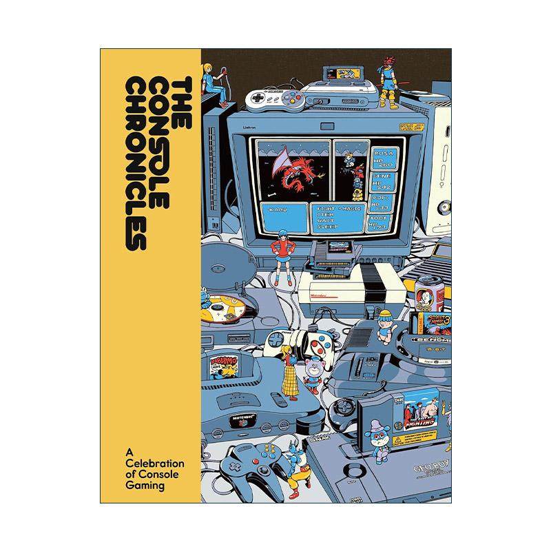 英文原版 The Console Chronicles 家庭游戏机编年史 精装带插图 英文版 进口英语原版书籍