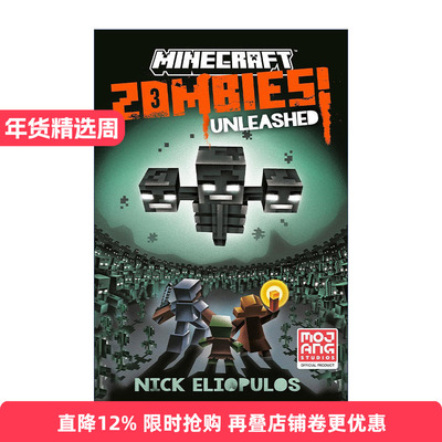 英文原版 Minecraft Zombies Unleashed! 我的世界21 僵尸释放 官方小说 英文版 进口英语原版书籍