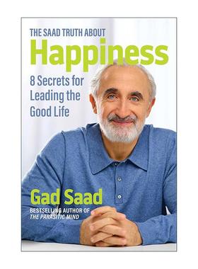英文原版 The Saad Truth About Happiness 关于幸福的悲哀真相 过上美好生活的8个秘密 英文版 进口英语原版书籍