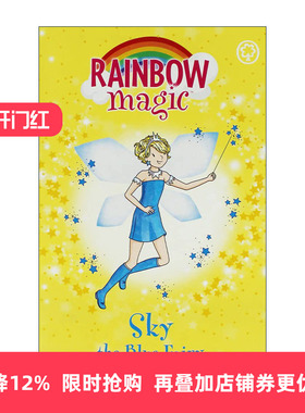 英文原版 Rainbow Magic Sky The Blue Fairy 彩虹魔法仙子 蓝色仙子斯凯 儿童奇幻章节桥梁书 英文版 进口英语原版书籍