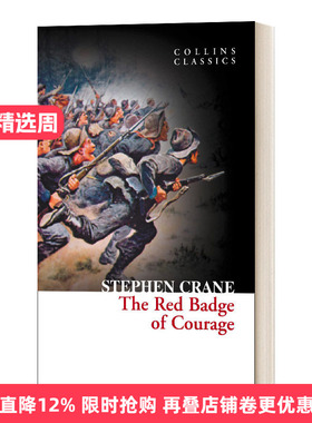 英文原版 The Red Badge of Courage 红色勇气徽章 Collins Classics 柯林斯经典系列 英文版 进口英语原版书籍