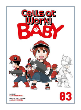 Cells at Work! Baby 3 工作细胞 婴儿篇3 漫画进口原版英文书籍