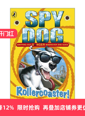 英文原版 Spy Dog Rollercoaster! 狗狗特工8 Andrew Cope畅销动物冒险小说 英文版 进口英语原版书籍
