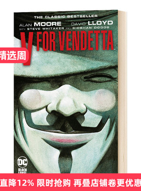英文原版 V For Vendetta V字仇杀队 DC漫画 英文版 进口原版英文书籍
