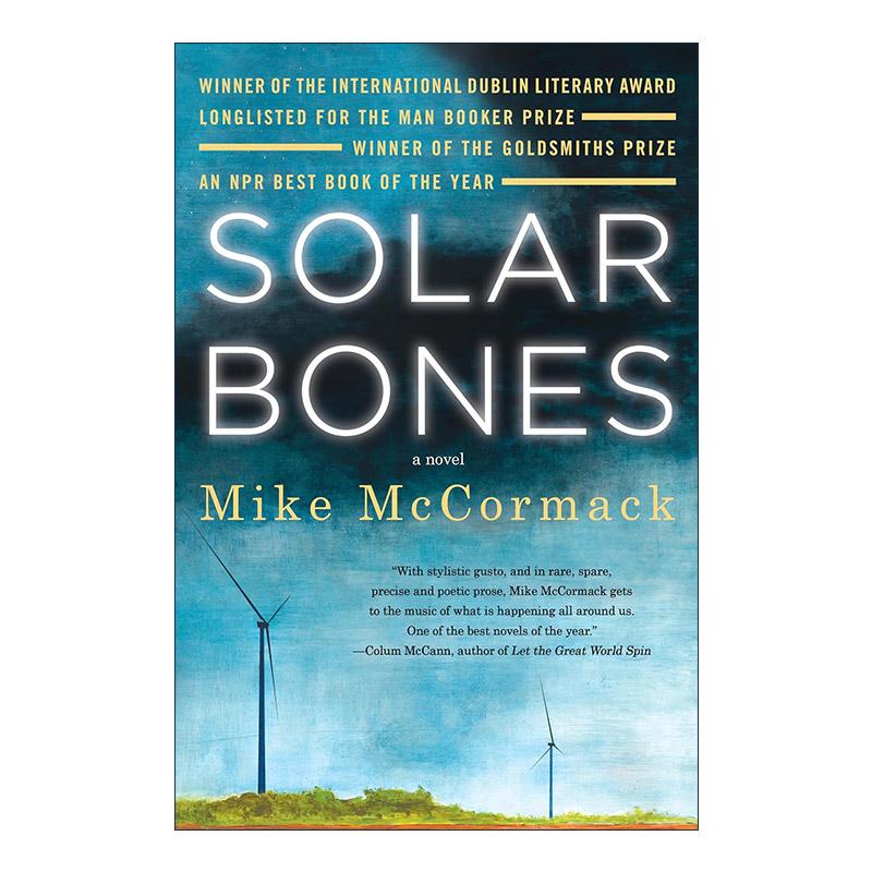 英文原版 Solar Bones 太阳之骨 Mike McCormack 英文版 进口英语原版书籍