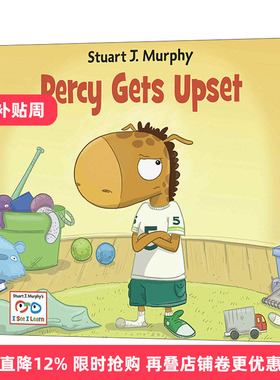 Percy Gets Upset (I See I Learn) 珀西生气了 儿童认知启蒙绘本进口原版英文书籍
