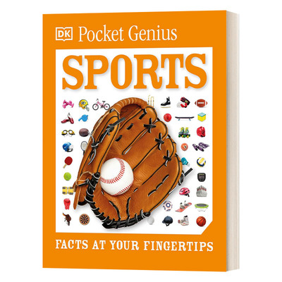 英文原版 Pocket Genius Sports Facts at Your Fingertips DK百科知识口袋书 口袋天才系列 运动 英文版 进口英语原版书籍