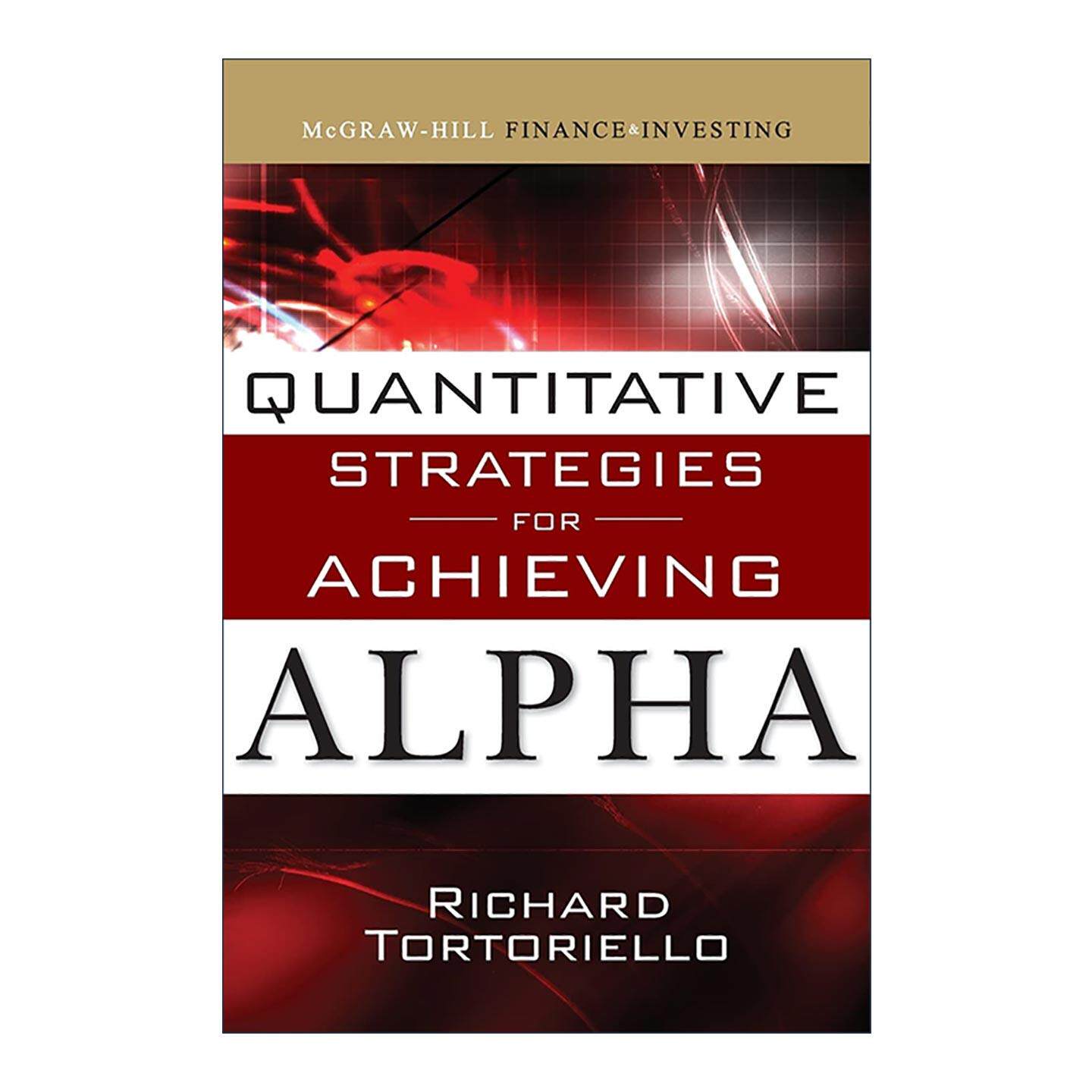 英文原版 Quantitative Strategies for Achieving Alpha 量化投资策略 如何实现超额收益Alpha 精装 英文版 进口英语原版书籍