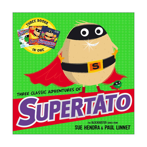 英文原版 Three Classic Adventures of Supertato 土豆超人的三个经典冒险合集 Sue Hendra 英文版 进口英语原版书籍