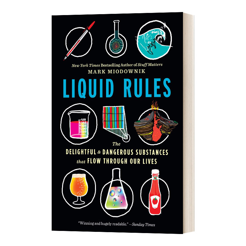 Liquid Rules 液体  流经生命的美酒、海浪、煤油、眼泪、液晶进口原版英文书籍