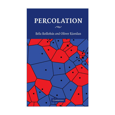 Percolation 渗流 Bela Bollobás 精装进口原版英文书籍