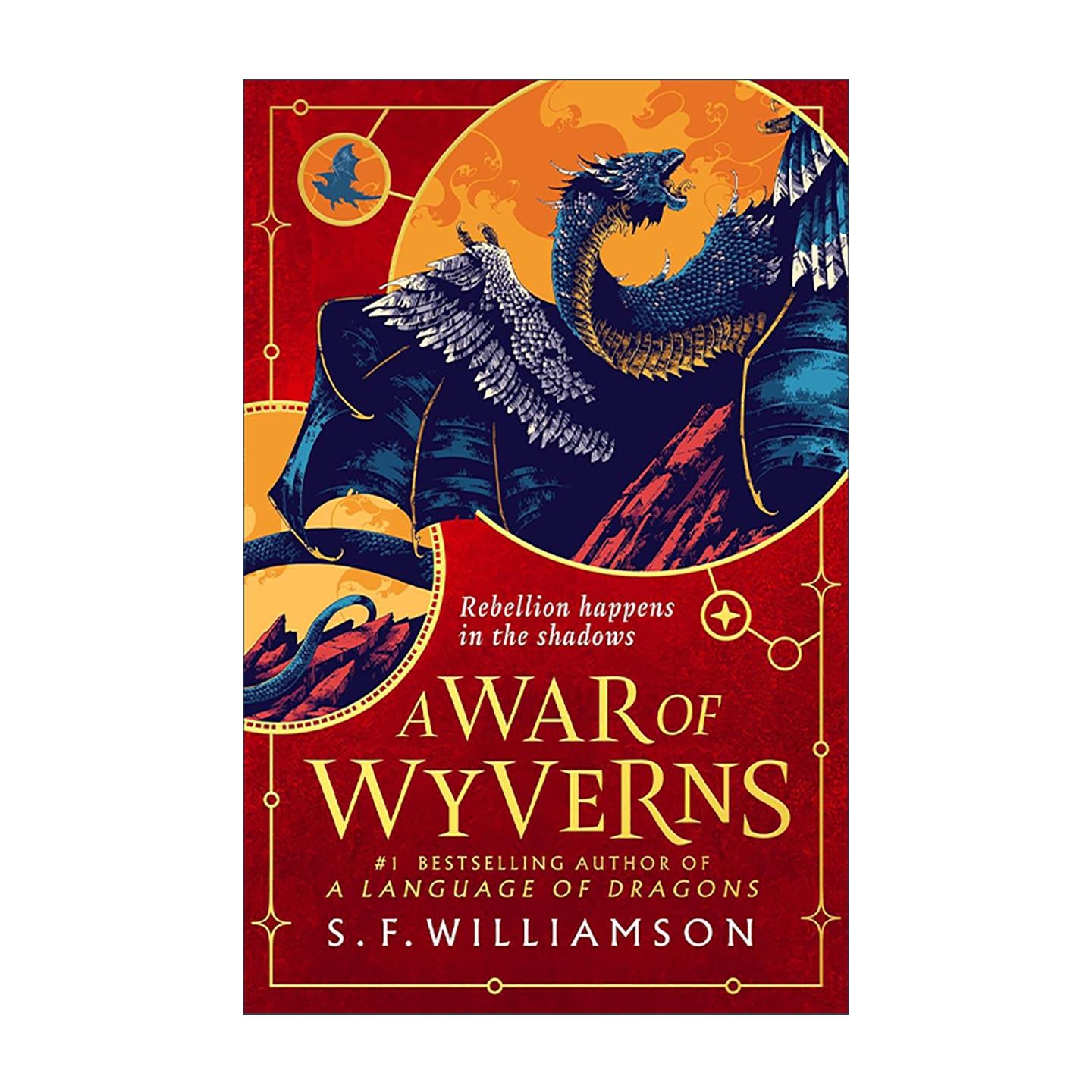 英文原版 A War of Wyverns 龙语学院2 飞龙之战 S.F.Williamson奇幻浪漫小说 大开本 英文版 进口英语原版书籍