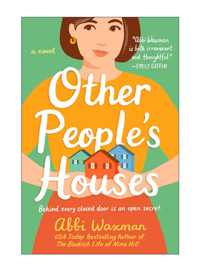 英文原版 Other People's Houses 其他人的房子 女性小说 书痴妮娜的完美生活作者Abbi Waxman 英文版 进口英语原版书籍