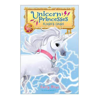 英文原版 Unicorn Princesses 2 Flash's Dash 独角兽公主2 Emily Bliss儿童奇幻插图小说 英文版 进口英语原版书籍
