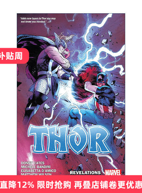 英文原版 Thor By Donny Cates Vol.3 Revelations 雷神托尔 卷三 索尔 漫威漫画 复仇者联盟 英文版 进口英语原版书籍