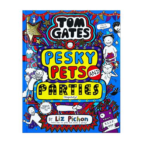 英文原版 Tom Gates 24 Pesky Pets and Parties 汤姆盖茨系列 英文版 进口英语原版书籍