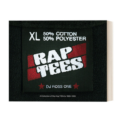 英文原版Rap Tees 1980-1999的说唱T恤 收藏合集  精装进口书籍