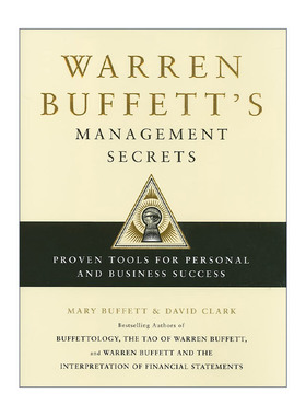 英文原版 Warren Buffett's Management Secrets 巴菲特的管理秘诀 精装  Mary Buffett 英文版 进口英语原版书籍