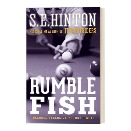 英文原版 Rumble Fish 斗鱼/雷鸣小子 青少年家庭小说 The Outsiders局外人作者S.E. Hinton 英文版 进口英语原版书籍