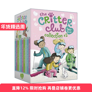 英文原版 The Critter Club Ten-Book Collection #2 动物俱乐部11-20册盒装 章节桥梁书 动物友谊主题 英文版 进口英语原版书籍