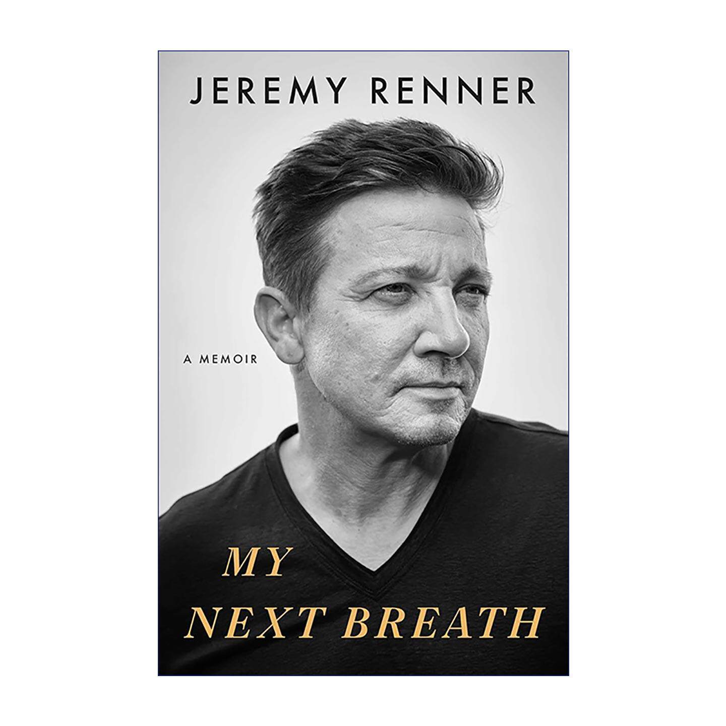 英文原版 My Next Breath 我的下一次呼吸 杰瑞米雷纳自传 复仇者联盟鹰眼回忆录 英文版 进口英语原版书籍