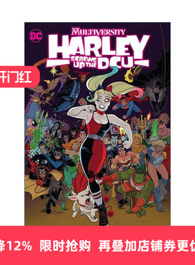 英文原版 Multiversity Harley Screws Up the Dcu 多元宇宙 哈莉大闹DC漫画宇宙 精装 Frank Tieri 英文版 进口英语原版书籍