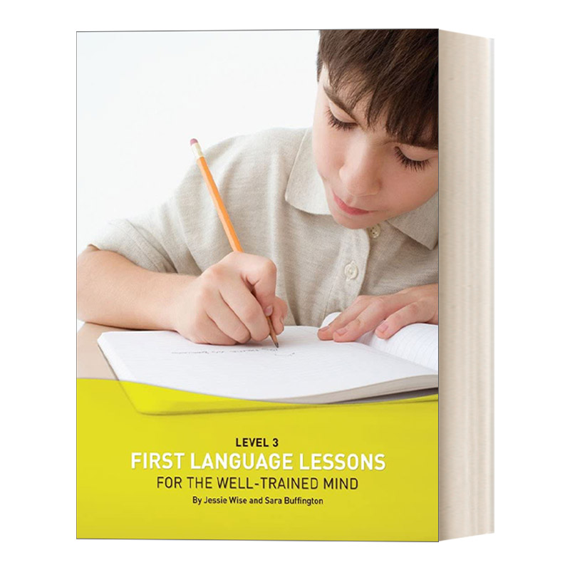 英文原版 First Language Lessons Level 3 Instructor Guide 第一堂语言课 3级 6-8岁 教学指导 英文版 进口英语原版书籍