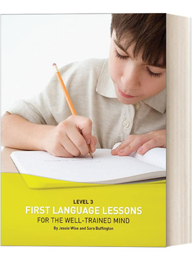 英文原版 First Language Lessons Level 3 Instructor Guide 第一堂语言课 3级 6-8岁 教学指导 英文版 进口英语原版书籍