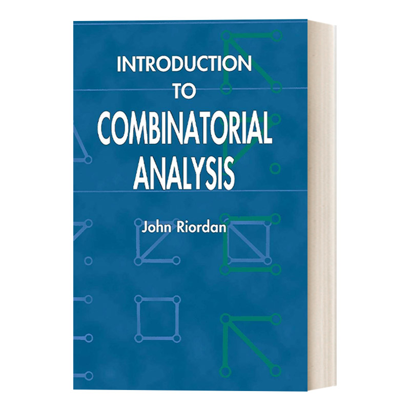 英文原版 Introduction to Combinatorial Analysis 组合分析导论 Dover数学丛书 英文版 进口英语原版书籍