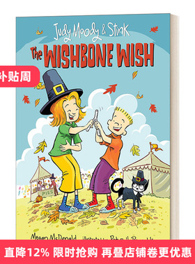 英文原版 Judy Moody and Stink The Wishbone Wish 稀奇古怪小朱迪 愿望 英文版 进口英语原版书籍